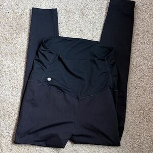 Zella Like New Black Maternity Leggings Size Medium
